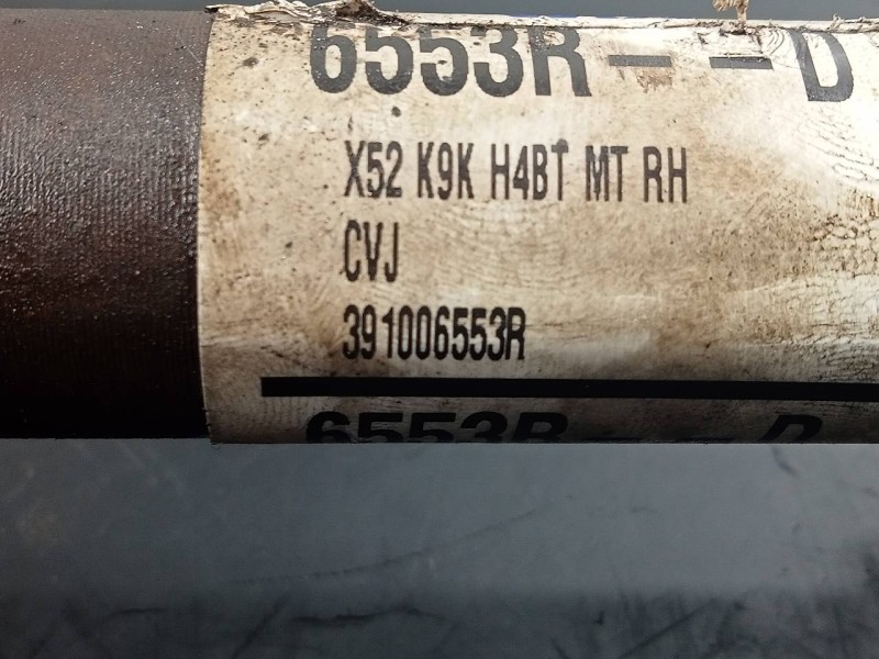 Recambio de transmision delantera derecha para dacia sandero stepway referencia OEM IAM 391006553R  P1-B6-19