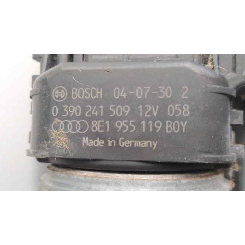 Recambio de motor limpia delantero para audi a4 berlina (8e) 3.0 tdi quattro (150kw) referencia OEM IAM 8E1955119 0390241509 E1-