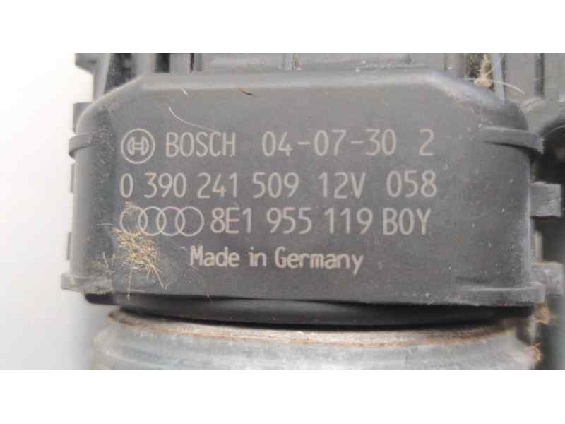 Recambio de motor limpia delantero para audi a4 berlina (8e) 3.0 tdi quattro (150kw) referencia OEM IAM 8E1955119 0390241509 E1-