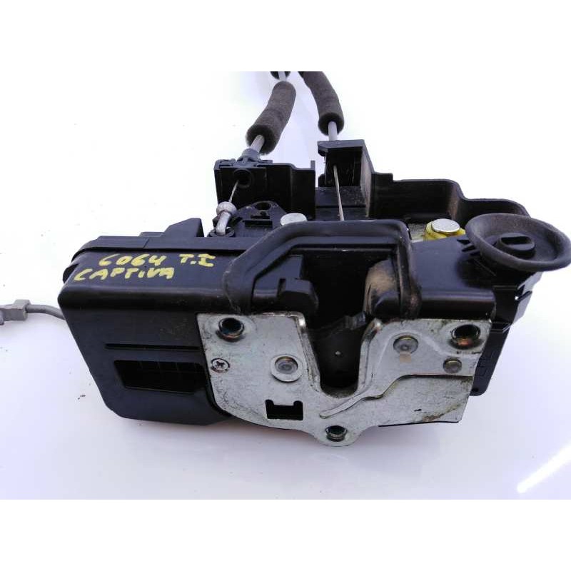Recambio de cerradura puerta trasera izquierda para chevrolet captiva 2.0 vcdi lt referencia OEM IAM 96624175  E2-B6-4-2