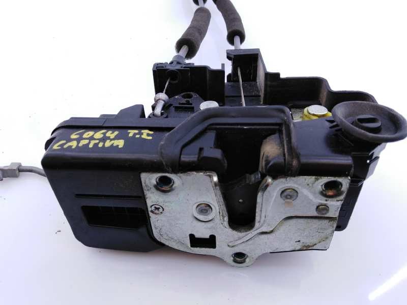 Recambio de cerradura puerta trasera izquierda para chevrolet captiva 2.0 vcdi lt referencia OEM IAM 96624175  E2-B6-4-2