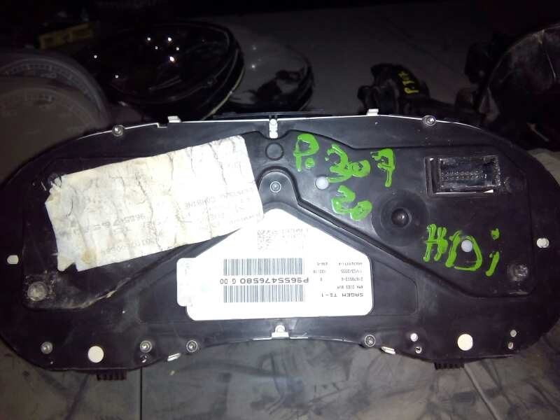 Recambio de cuadro instrumentos para peugeot 307 berlina (s2) referencia OEM IAM P9655476580  E1-A4-51-2