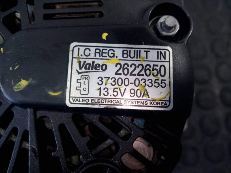 Recambio de alternador para ford ka (ccq) básico referencia OEM IAM 3730003355 2622650 P3-A5-14-3