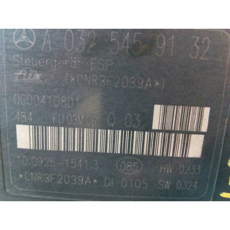 Recambio de abs para mercedes-benz clase clk (w209) coupe referencia OEM IAM A0044312912 10020403654 P3-A8-30-5