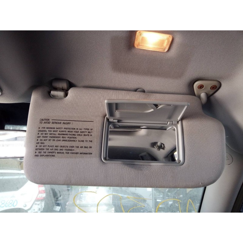 Recambio de parasol derecho para hyundai tucson (jm) 2.0 crdi comfort (4wd) referencia OEM IAM   