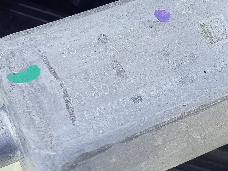 Recambio de elevalunas trasero derecho para peugeot 5008 active referencia OEM IAM 9811864680  E1-A4-4-2