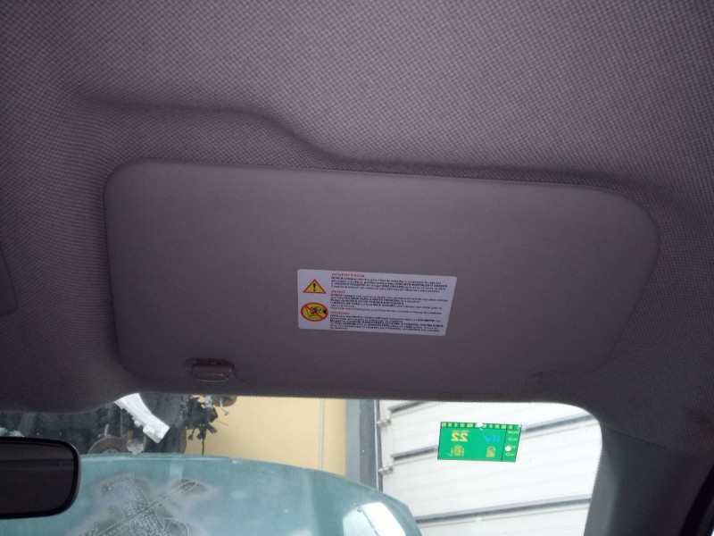 Recambio de parasol derecho para nissan x-trail (t31) xe referencia OEM IAM   