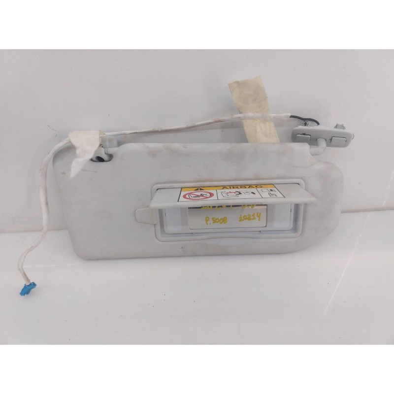 Recambio de parasol derecho para peugeot 5008 active referencia OEM IAM 180203A  E1-A4-39-1