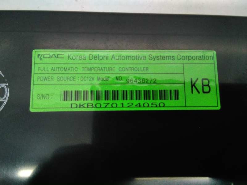 Recambio de mando climatizador para chevrolet captiva 2.0 vcdi lt referencia OEM IAM 96436272 DKB070124050 E3-A5-13-3