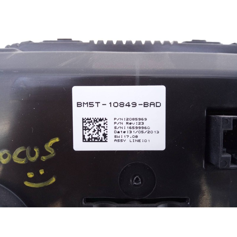 Recambio de cuadro instrumentos para ford focus lim. (cb8) trend referencia OEM IAM BM5T10849BAD  E3-B3-28-1