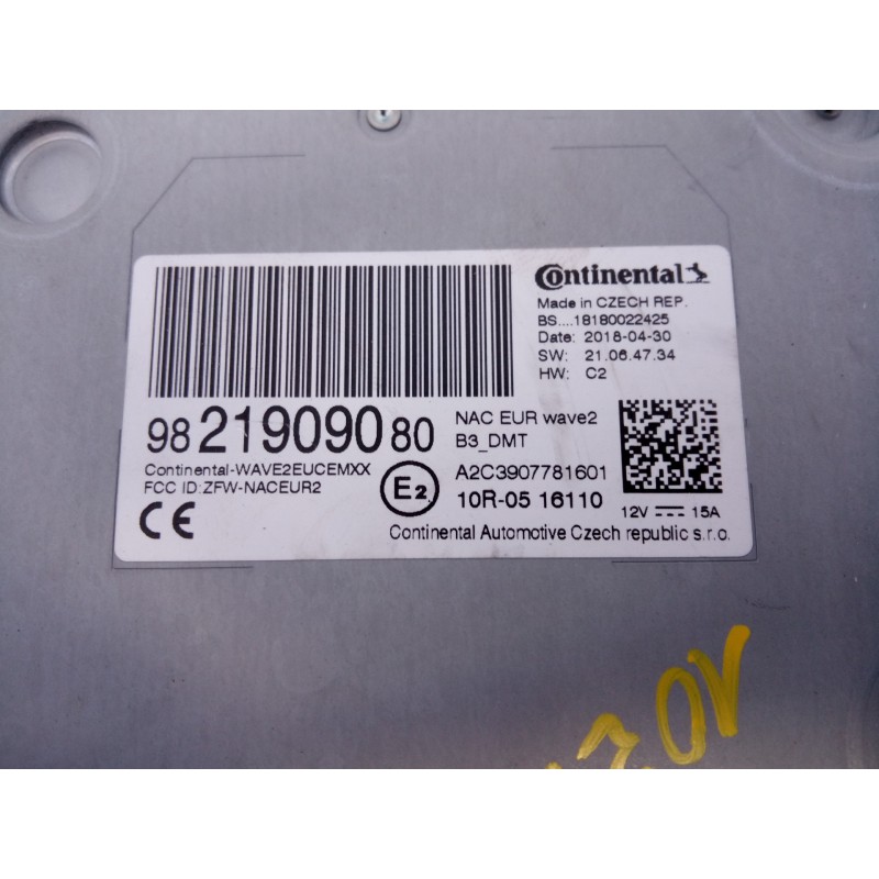 Recambio de sistema navegacion gps para peugeot 5008 active referencia OEM IAM 982841838000 9821909080 E3-B2-29-1