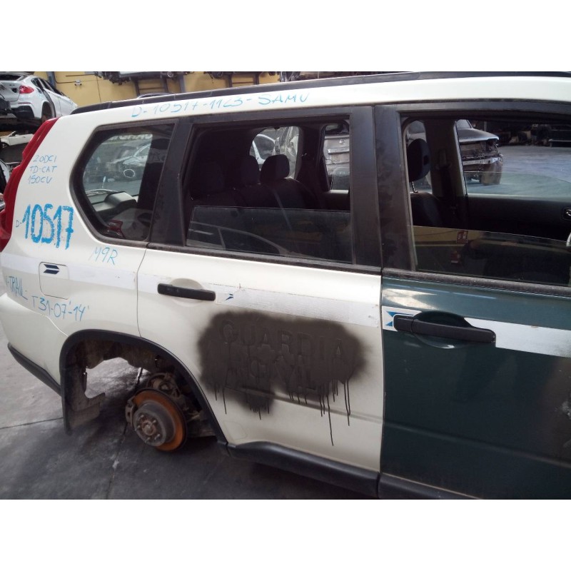 Recambio de puerta trasera derecha para nissan x-trail (t31) xe referencia OEM IAM   