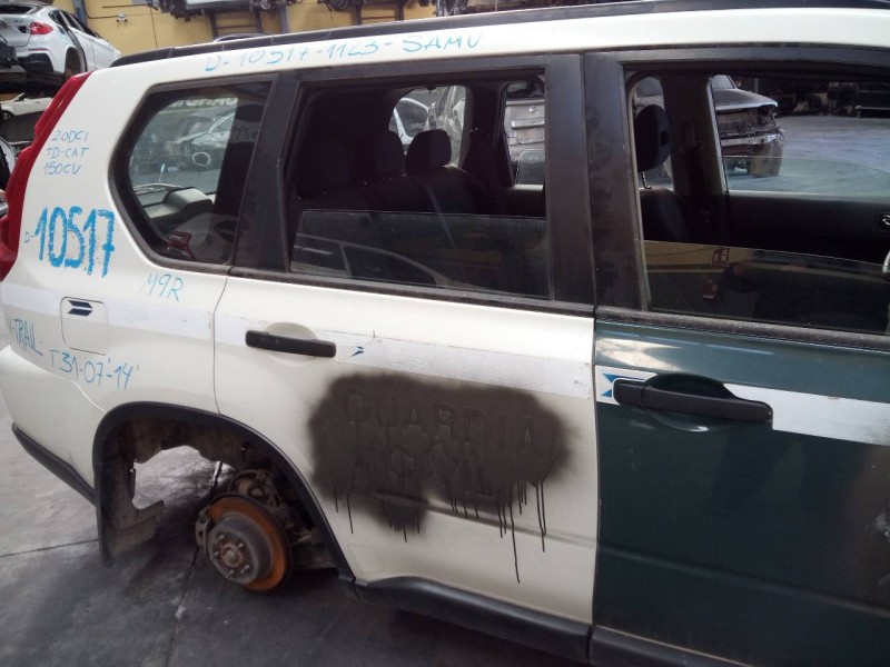 Recambio de puerta trasera derecha para nissan x-trail (t31) xe referencia OEM IAM   