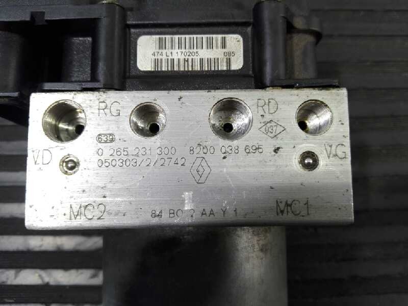 Recambio de abs para renault megane ii familiar authentique referencia OEM IAM 8200038695 0265231300 P3-A8-27-2