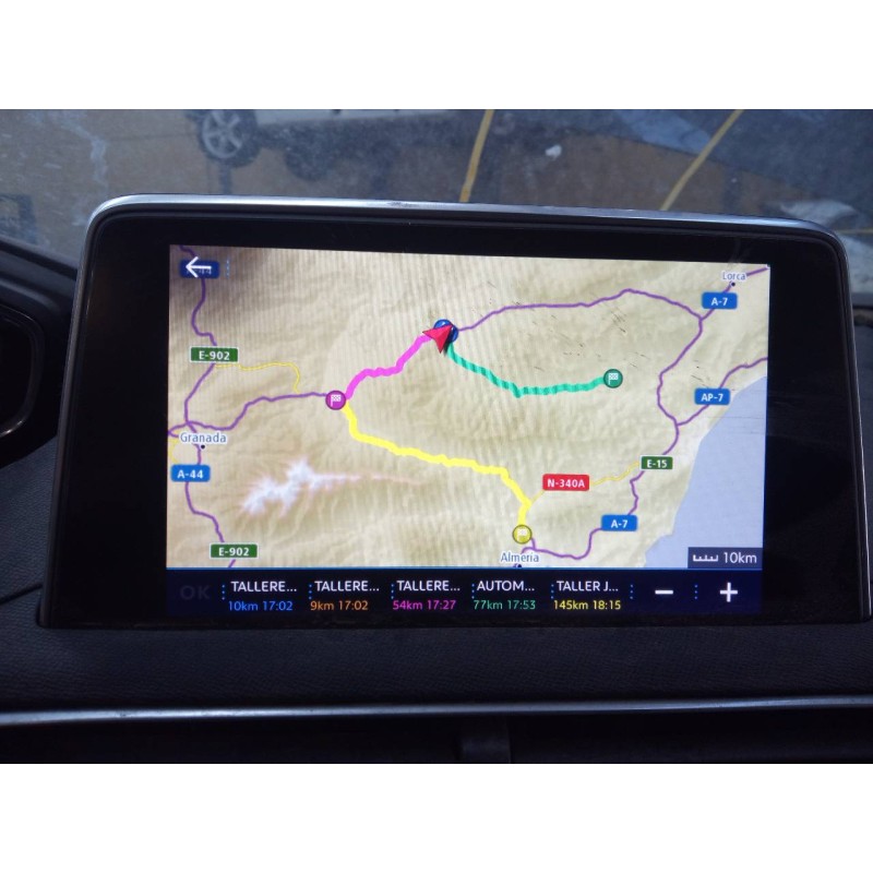 Recambio de sistema navegacion gps para peugeot 5008 active referencia OEM IAM 982841838000 9821909080 E3-B2-29-1