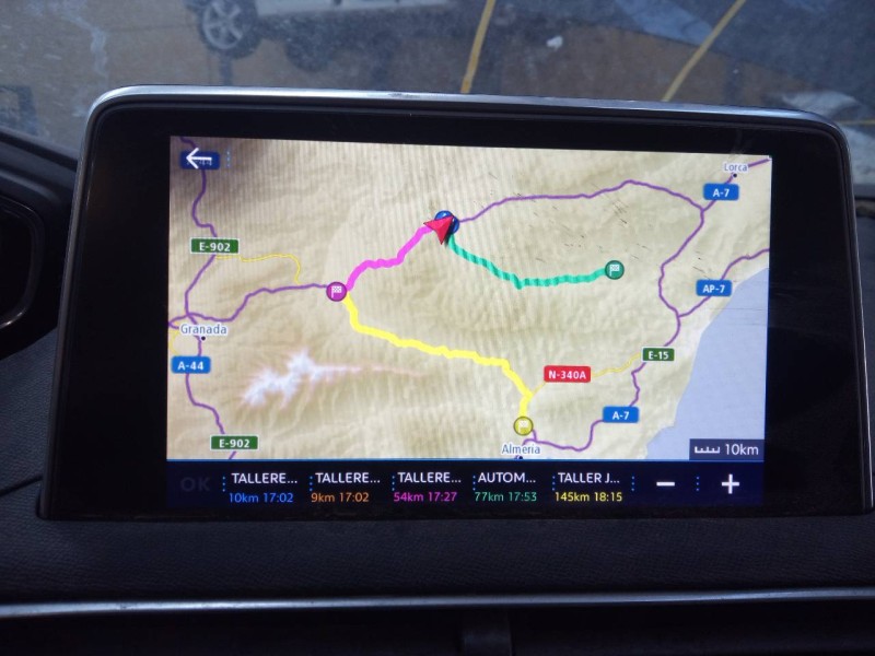 Recambio de sistema navegacion gps para peugeot 5008 active referencia OEM IAM 982841838000 9821909080 E3-B2-29-1