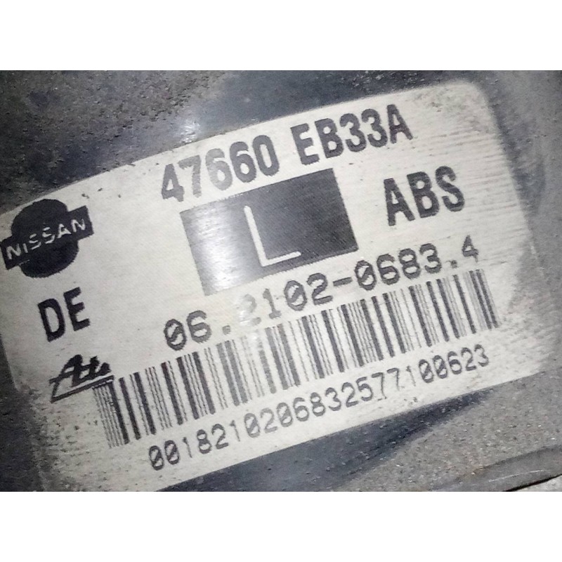 Recambio de abs para nissan pathfinder (r51) 2.5 dci xe referencia OEM IAM 47660EB33A  