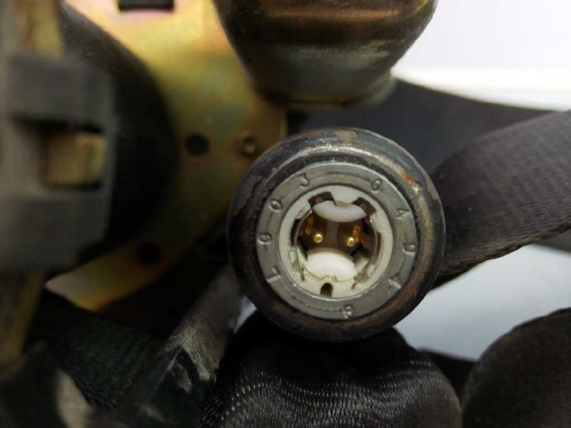 Recambio de cinturon seguridad delantero derecho para peugeot 206 berlina referencia OEM IAM 96468608XX  E1-A4-27-1