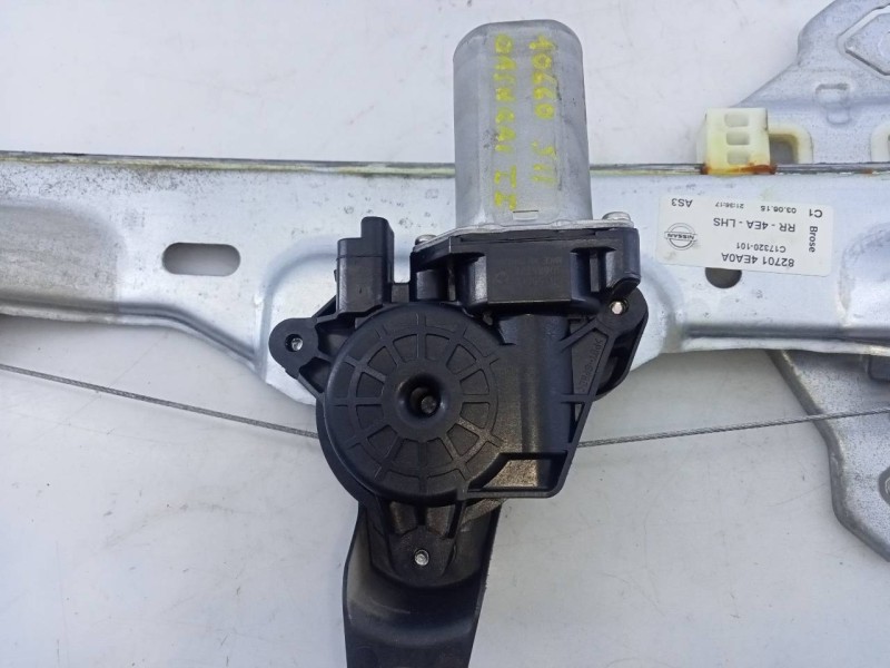 Recambio de elevalunas trasero izquierdo para nissan qashqai (j11) acenta referencia OEM IAM 827014EA0A C17320101 E2-A4-61-1