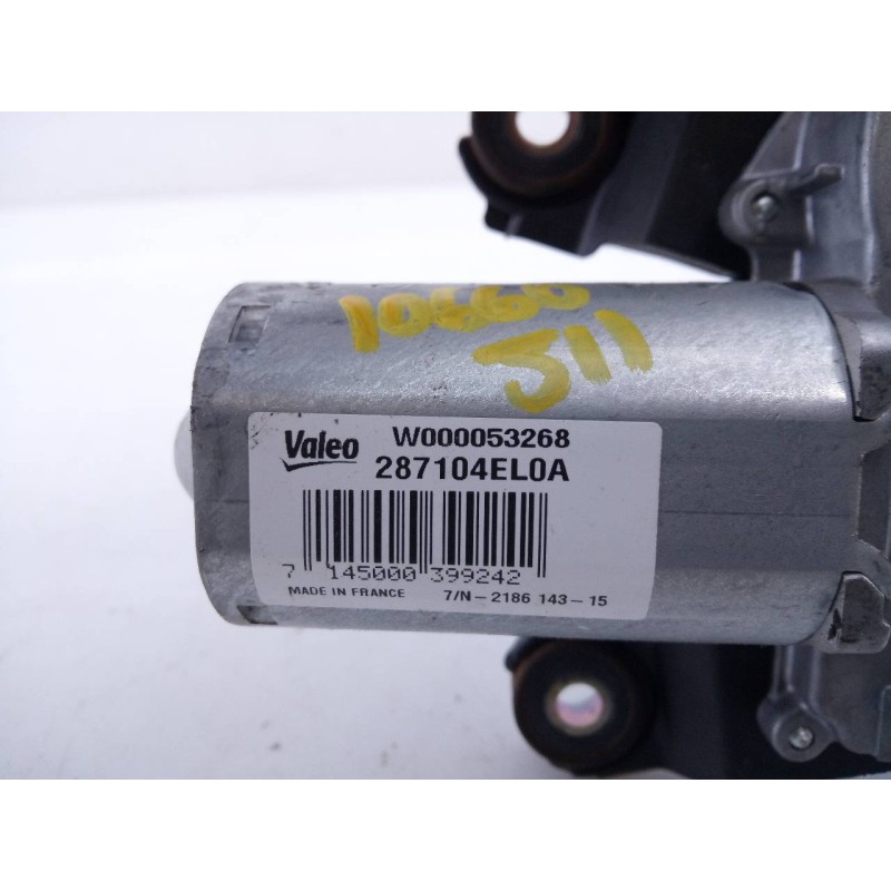 Recambio de motor limpia trasero para nissan qashqai (j11) acenta referencia OEM IAM 287104EL0A  E2-A4-60-1