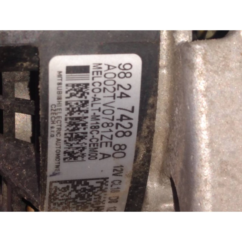 Recambio de alternador para peugeot 5008 active referencia OEM IAM 9824742980  P3-B5-2-3