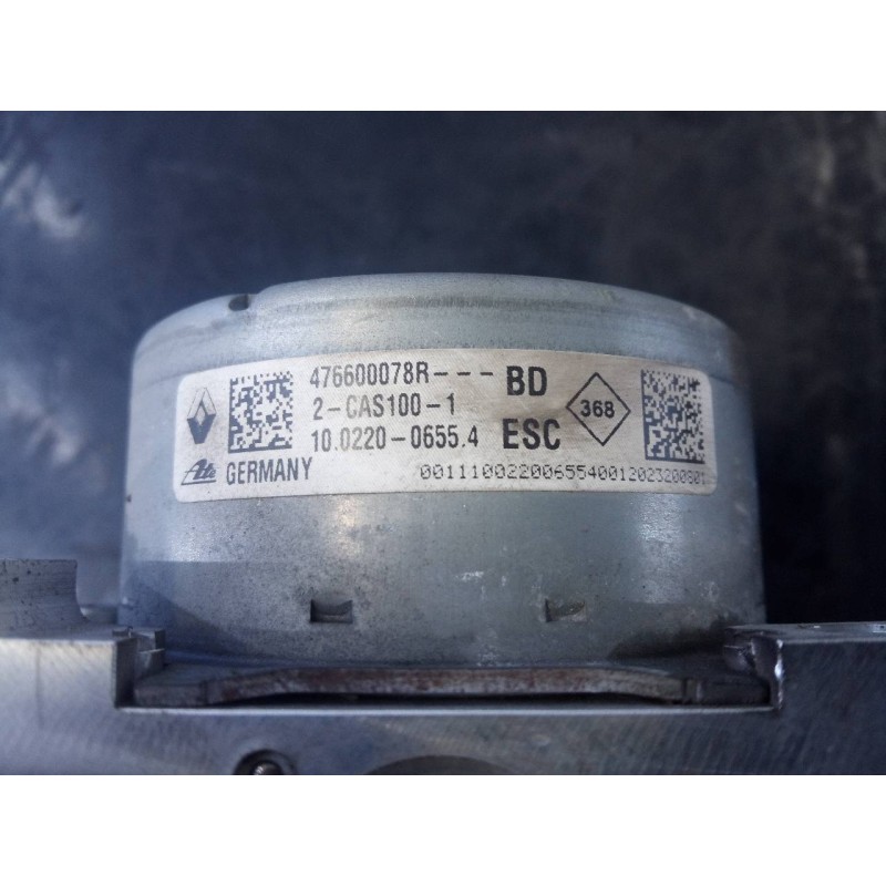 Recambio de abs para dacia lodgy stepway referencia OEM IAM 476600078R  P3-B8-27-1