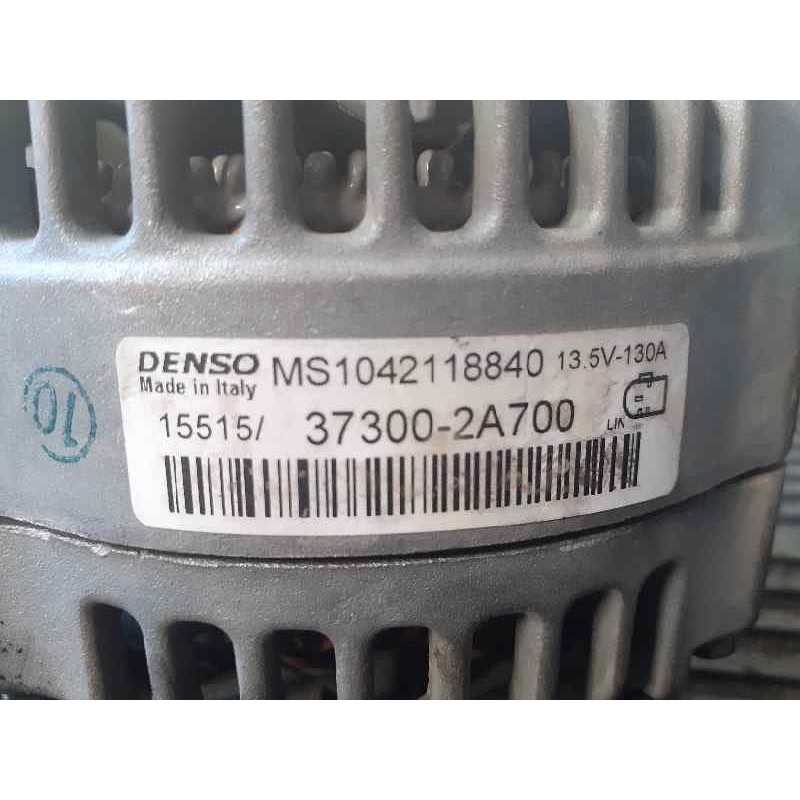 Recambio de alternador para hyundai tucson essence bluedrive 2wd referencia OEM IAM 373002A700 MS1042118840 P3-B6-5-4