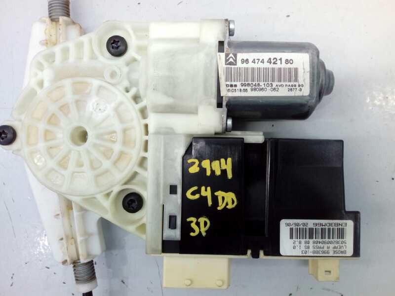 Recambio de elevalunas delantero derecho para citroën c4 coupe by loeb referencia OEM IAM 9647442180 9657133880 E1-A4-6-1