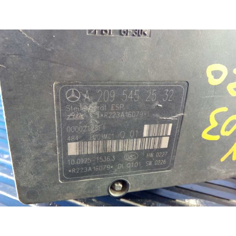 Recambio de abs para mercedes-benz clase c (w203) berlina 2.2 cdi cat referencia OEM IAM 2034310812Q01  P3-A8-30-3