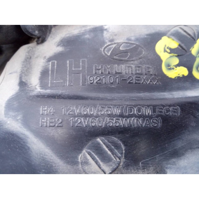 Recambio de faro izquierdo para hyundai tucson (jm) 2.0 crdi comfort referencia OEM IAM 921012EXXX  E2-B5-48-1