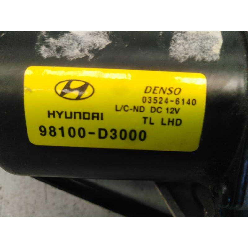 Recambio de motor limpia delantero para hyundai tucson essence bluedrive 2wd referencia OEM IAM 98100D3000 035246140 E2-B5-5-2