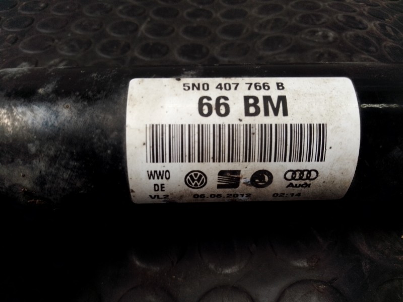 Recambio de transmision delantera derecha para volkswagen tiguan (5n2) t1 bmt referencia OEM IAM 5N0407766B  P1-A6-11