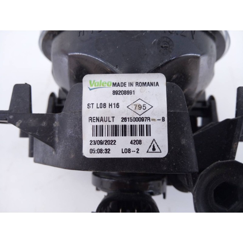 Recambio de faro antiniebla derecho para dacia sandero iii referencia OEM IAM 261500097R  E1-A1-27-2