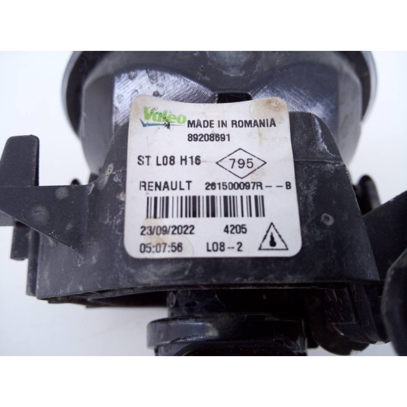 Recambio de faro antiniebla izquierdo para dacia sandero iii referencia OEM IAM 261500097R  E1-A1-27-2