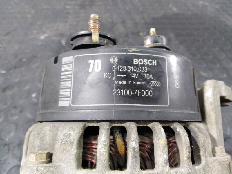 Recambio de alternador para nissan terrano/terrano.ii (r20) s (3-ptas.) referencia OEM IAM 0123310033 231007F000 P3-A4-15-4