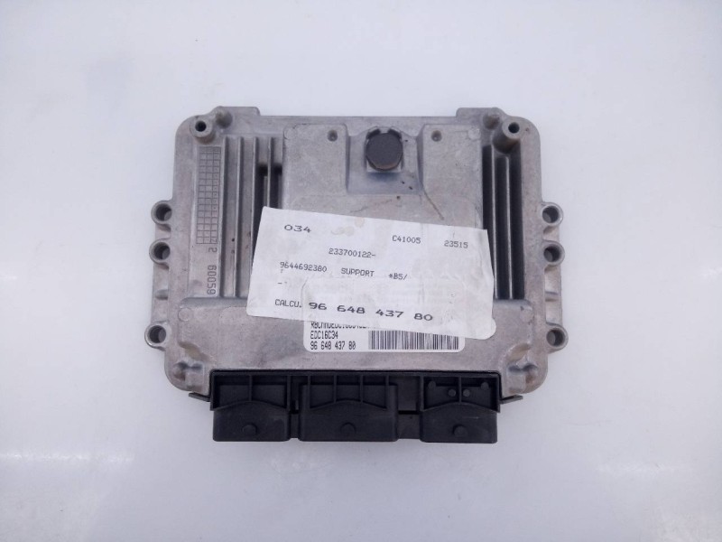 Recambio de centralita motor uce para citroën c4 berlina collection referencia OEM IAM 9664843780 9644692380 E3-B2-31-3