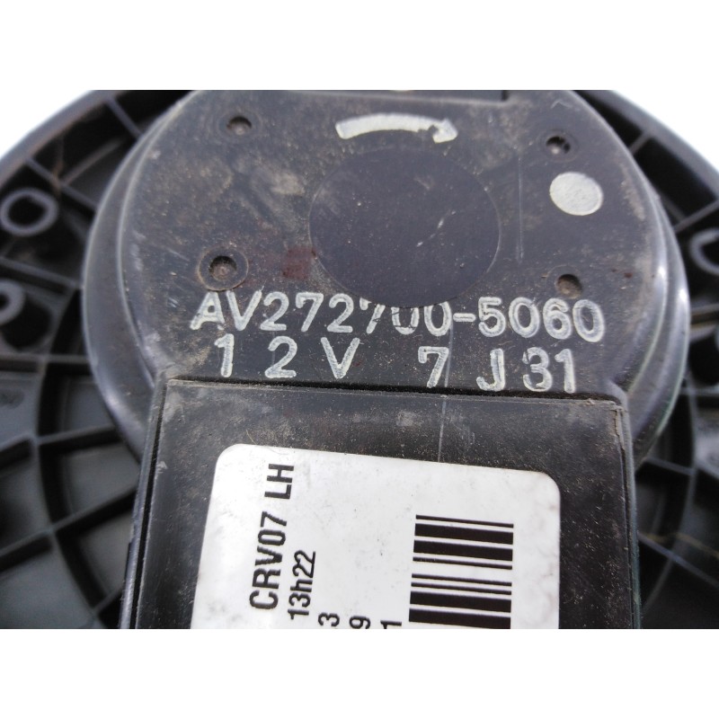 Recambio de ventilador calefaccion para honda cr-v (re) executive referencia OEM IAM AV2727005060  E3-B5-19-2