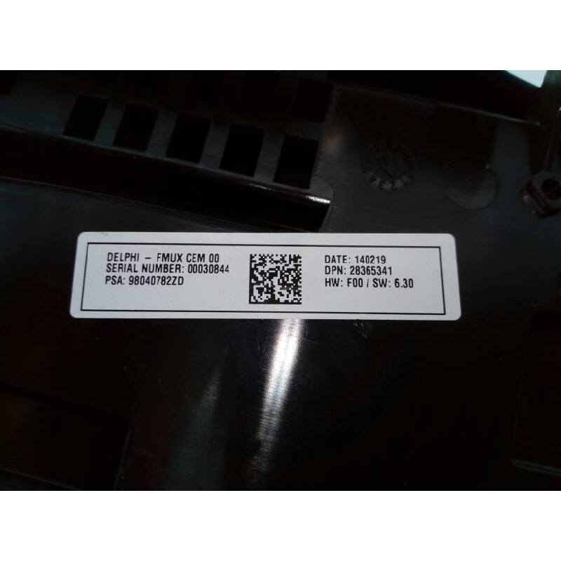 Recambio de mando climatizador para citroën c4 lim. exclusive referencia OEM IAM 28365341  E3-B2-24-2