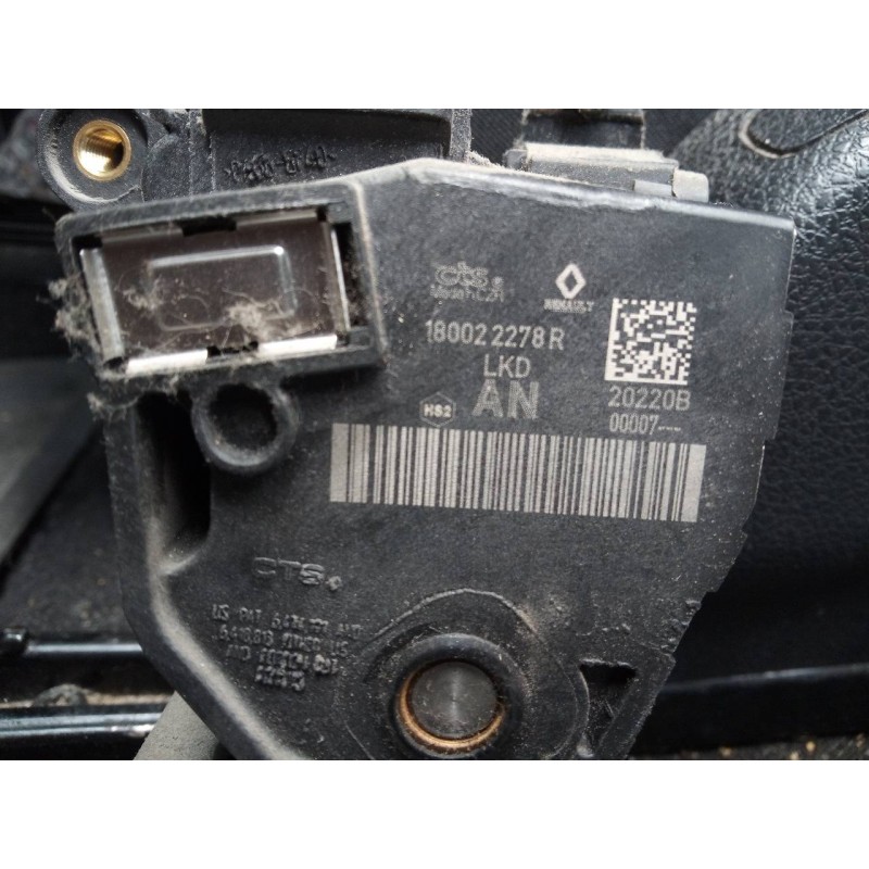 Recambio de pedal acelerador para dacia lodgy stepway referencia OEM IAM 180022278R  