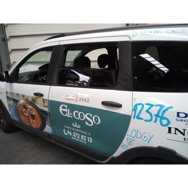 Recambio de puerta trasera izquierda para dacia lodgy stepway referencia OEM IAM   