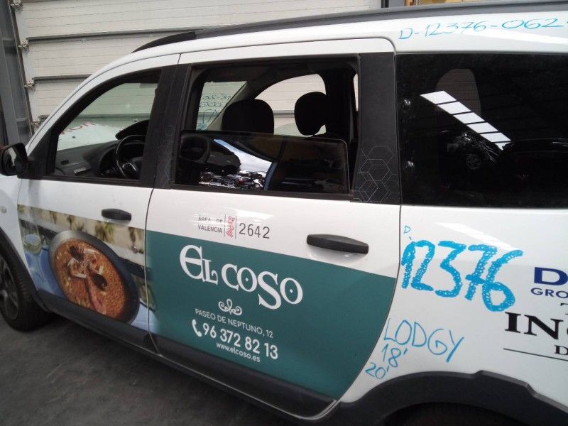 Recambio de puerta trasera izquierda para dacia lodgy stepway referencia OEM IAM   