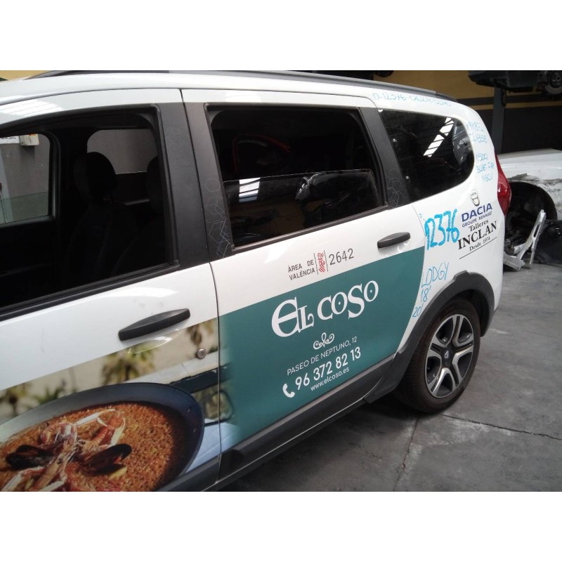 Recambio de puerta trasera izquierda para dacia lodgy stepway referencia OEM IAM   
