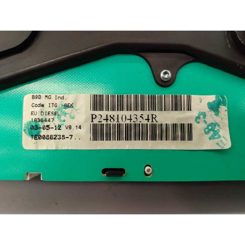 Recambio de cuadro instrumentos para dacia sandero laureate referencia OEM IAM P24810435R TE00862387 E2-A1-29-4