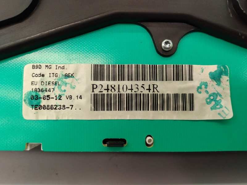 Recambio de cuadro instrumentos para dacia sandero laureate referencia OEM IAM P24810435R TE00862387 E2-A1-29-4