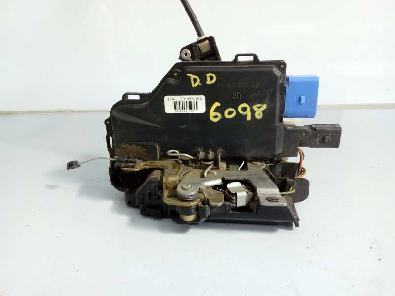 Recambio de cerradura puerta delantera derecha para volkswagen touareg (7la) tdi v10 referencia OEM IAM 30D1837016A 991625101 E1