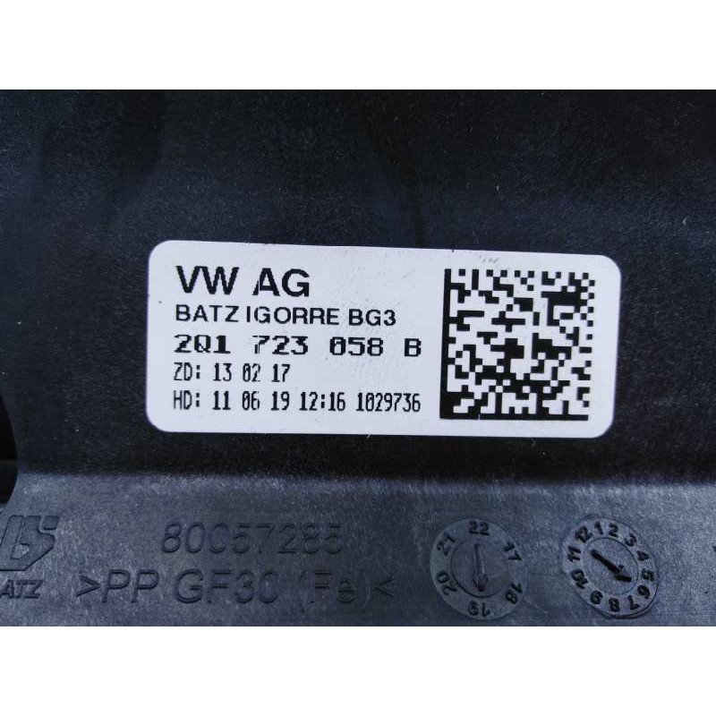 Recambio de pedal freno para seat ibiza (kj1) fr referencia OEM IAM 2Q1723658B  E1-B6-3-4