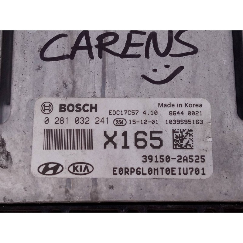 Recambio de centralita motor uce para kia carens ( ) concept referencia OEM IAM 391502A525 0281032241 E3-A3-25-3