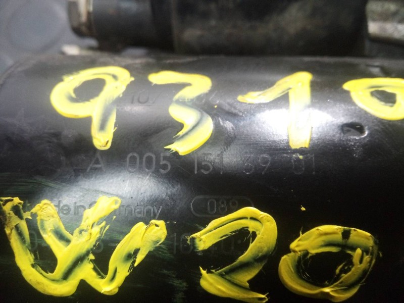 Recambio de motor arranque para mercedes-benz clase clk (w209) cabrio 200 compressor (209.442) referencia OEM IAM A0051513901  P