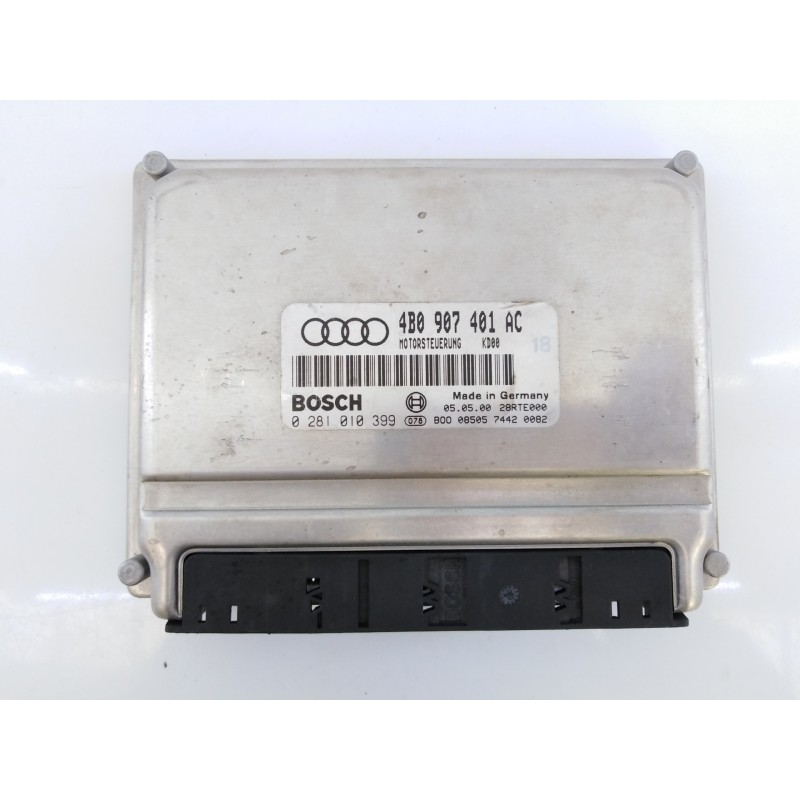 Recambio de centralita motor uce para audi a6 berlina (4b2) 2.5 tdi referencia OEM IAM 4B0907401AC 0281010399 E2-A1-33-6