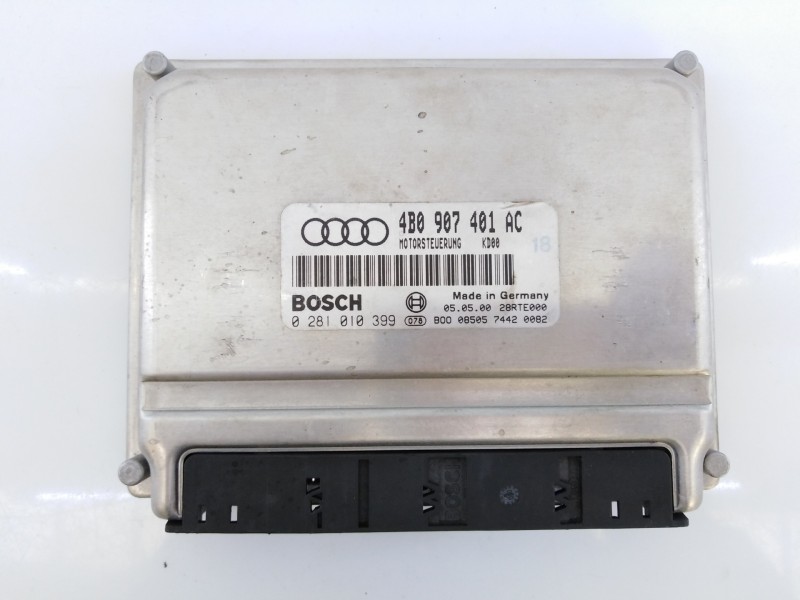 Recambio de centralita motor uce para audi a6 berlina (4b2) 2.5 tdi referencia OEM IAM 4B0907401AC 0281010399 E2-A1-33-6